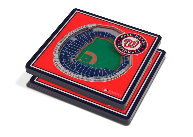 Washington Nationals 3D Stadium View Coasters
