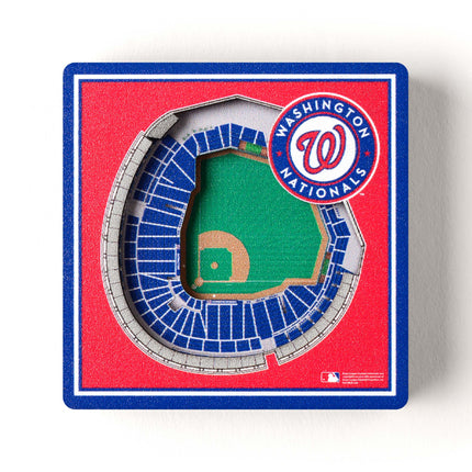Washington Nationals 3D StadiumView Magnets