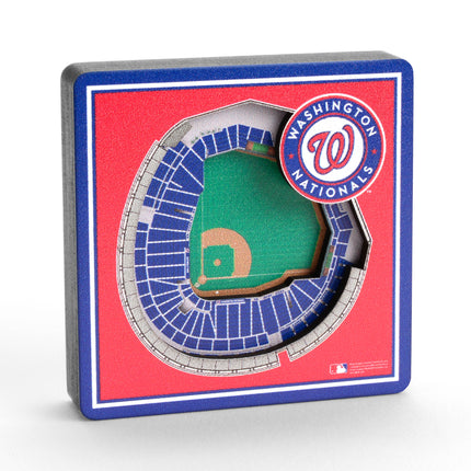 Washington Nationals 3D StadiumView Magnets
