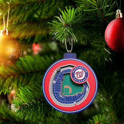Washington Nationals 3D StadiumView Ornaments