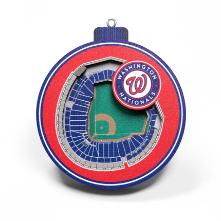 Washington Nationals 3D StadiumView Ornaments