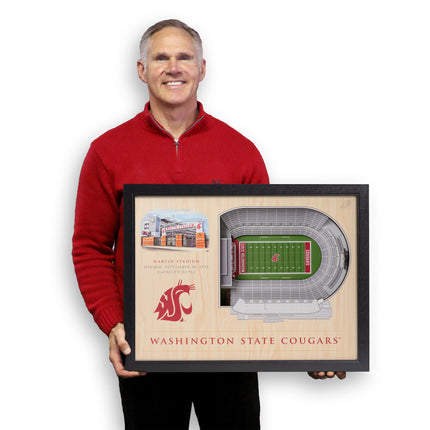 Washington State 25-Layer StadiumViews 3D Wall Art (Copy)