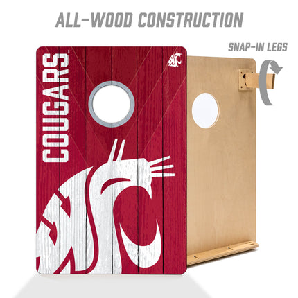 Washington State Cougars 2x3 Cornhole
