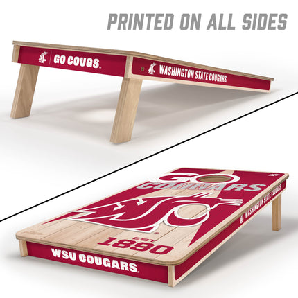 Washington State Cougars 2x4 Cornhole Boards