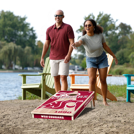 Washington State Cougars 2x4 Cornhole Boards