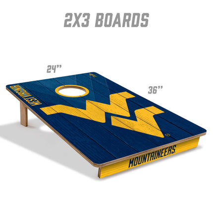 West Virginia Mountaineers 2x3 Cornhole