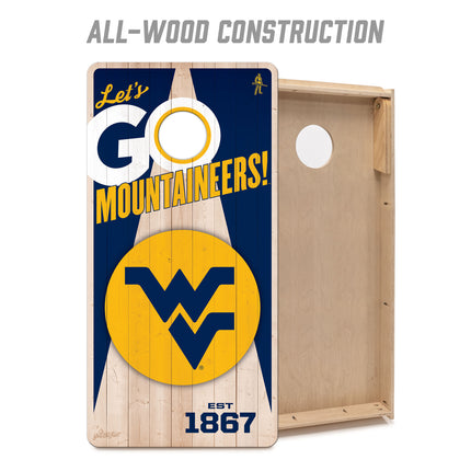 West Virginia Mountaineers 2x4 Cornhole Boards
