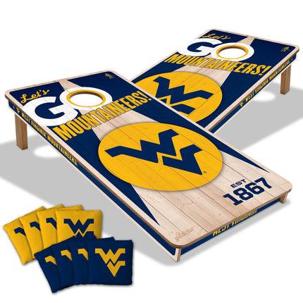 West Virginia Mountaineers 2x4 Cornhole Boards