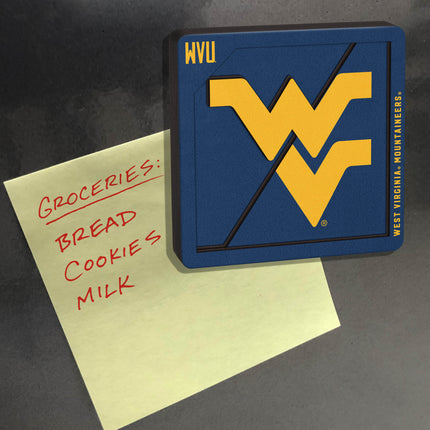 West Virginia Mountaineers 3D Logo Series Magnet
