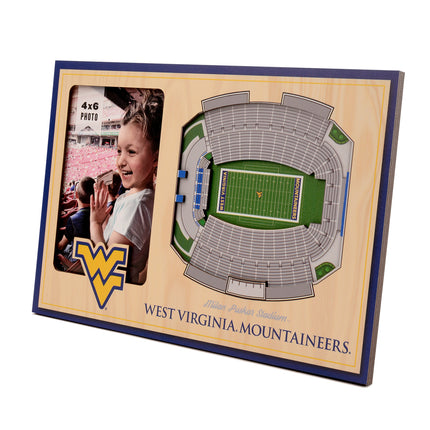 West Virginia Mountaineers 3D StadiumView Picture Frame