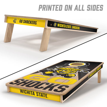 Wichita State Shockers 2x4 Slogan Series Cornhole Boards