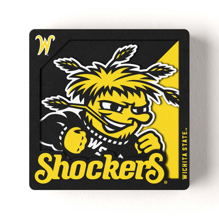 Wichita State Shockers 3D Logo Series Magnet