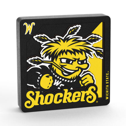 Wichita State Shockers 3D Logo Series Magnet