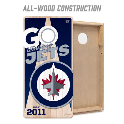 Winnipeg Jets 2x4 Cornhole