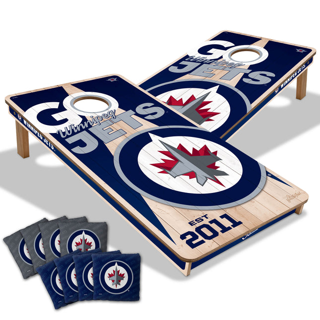 Winnipeg Jets 2x4 Cornhole