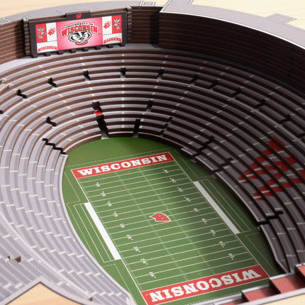 Wisconsin 25-Layer StadiumViews 3D Wall Art