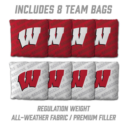 Wisconsin Badgers 2x4 Cornhole Boards