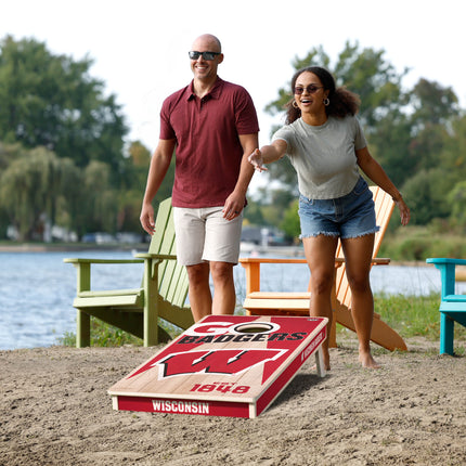 Wisconsin Badgers 2x4 Cornhole Boards