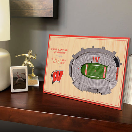 Wisconsin Badgers 3D StadiumView Desktop
