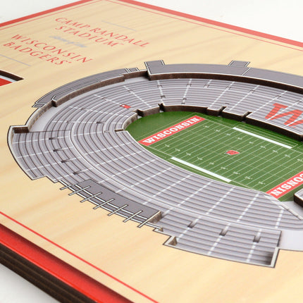 Wisconsin Badgers 3D StadiumView Desktop