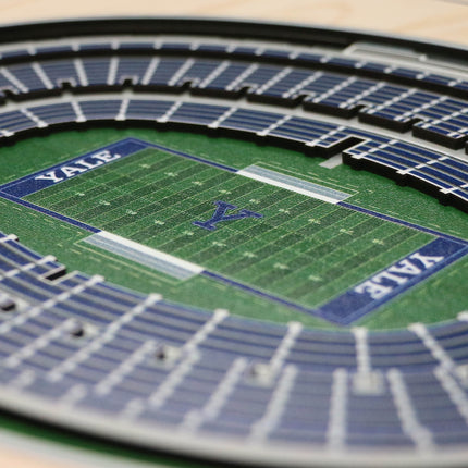 Yale Bulldogs 5-Layer 3D StadiumView Wall Art