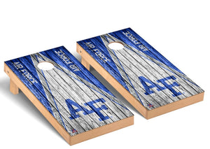 Air Force Cornhole Boards 2x4 Premium